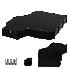 Lca016-bk-us Batu Black Oil Pan With Pick Up Low Profile For Suzuki Gsxr 1300 Hayabusa 1999-2011