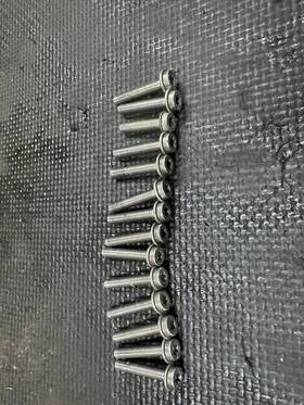 Bmw 7713113 19-26 S1000rr M1000rr K67 Engine Oil Pan Bolts Hardware Oem Titanium