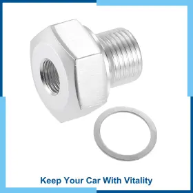 0280160557 Carpopart Pack 1 M16 1.5 Oil Pressure Sensor Adapter With Sealing Washer For Gm Ls Series