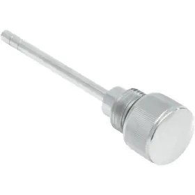 1105-022 Drag Specialties Chrome Transmission Oil Fill Plug Dipstick Harley Big Twin 6 Speed 07-15