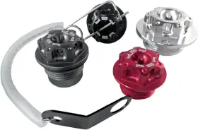 00-01310-29 Ebc Brakes Powerstands Racing Oil Filler Cap Kit M20 X 1.5 - Gun Metal