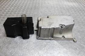Harley-davidson 26085-99 26085-99a 26071-02 Dyna Super Glide And Low Rider Silver Transmission Oil Drain Pan