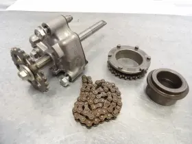 15100-mee-000 Honda 03-06 Cbr600rr Oil Pump Assembly W Chain And Sprocket Gears