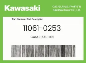 11061-0253 Kawasaki New Genuine Oem Gasket Oil Pan -