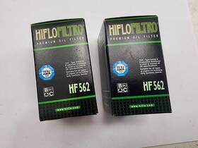Kymco 1541a-kkc3-9000 Hiflofiltro Hf562 Oil Filter Cartridge Replaces - 2 Pack
