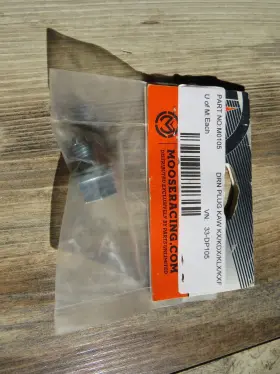 33-dp105 Moose Racing Magnetic Drain Plug Suzuki Rmz250f 04-06 Kawasaki Kx250f Om23