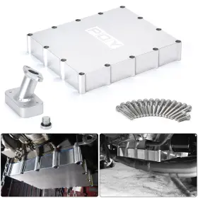 Da-op03s-qy Pqy Silver Billet Oil Pan Pick Up Low Profile For 2001-2005 Suzuki Gsxr 600 750 1000