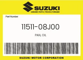 11511-08j00 Suzuki Genuine Pan Oil -