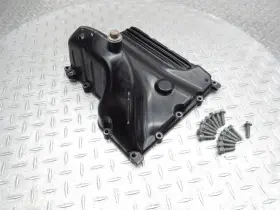 1230806 Triumph 2005 02-06 Speed Four Oil Pan Sump Engine Belly Cover Lower Motor Drain