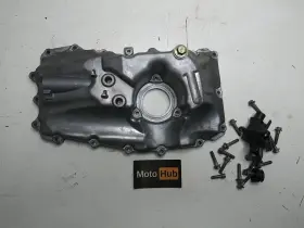 T1230212 Triumph 01-06 Tiger 955i Oem Oil Pan Lower Engine Cover With Mounting Bolts