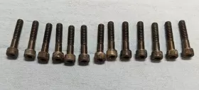 90110-06138-00 Yamaha 1981 Xj750 Xj 750 R Seca Engine Motor Bottom Oil Pan Cover Bolts Hardware