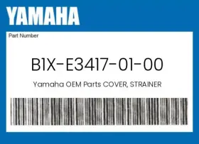 B1x-e3417-01-00 Yamaha Genuine Cover Strainer -