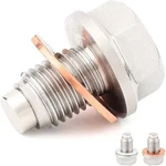 M12X1.5 Stainless Steel Magnetic Engine Oil Drain Plug With 6 Washers, Fits Rzr New. Price: $14.99.