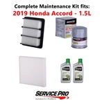 2019 Honda Accord 1.5L Complete Air, Oil & Cabin Filter Kit (0W-20) New. Price: $79.95.