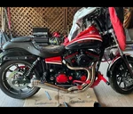 Gnarly 2-INTO-1 Exhaust Harley Fxd Dyna 1340 Evo Stainless 1991 98 New. Price: $416.99.