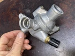 Genuine 2002 2003 Yamaha YZF-R1 Thermostat & Housing Assy 4FM-12410-01-00 Used. Price: $59.78.