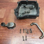 Honda 84-85 Interceptor 500 V30 Magna Engine Motor Oil Pan Cover Strainer 7KMILE Used. Price: $39.92.