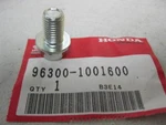 Honda Nos XR250, Bolt, Flange, 10X6, 96300-1001600 C4 New. Price: $9.99.