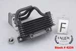 2013 Harley Road King Cvo Engine Oil Cooler Core + Adapter Mount Granite #4224 Used. Price: $149.99.
