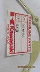 Nos Kawasaki Carburetor Cover Gasket 76-79 KD125 KE125 1976 KX125 Oem 14048-007 New. Price: $8.45.