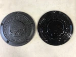 Harley Genuine Softail Willie Skull Derby Cover 25700910 Black Wrinkle Gloss Remanufactured. Price: $89.95.