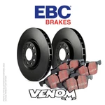 Ebc Front Brake Kit Discs & Pads For Vw Jetta MK1 1.5 80-83 New. Price: $119.27.