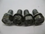 1982 Suzuki Front Fender Bolts 01500-0816B Used. Price: $11.21.