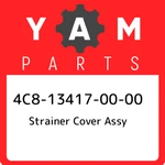4C8-13417-00-00 Yamaha Strainer Cover Assy 4C8134170000, New Genuine Oem Part. Price: $189.17.
