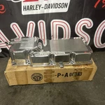 Harley Touring Twin Cam Oil Pan 62711-99A Professionally Polished Like Chrome Remanufactured. Price: $499.00.