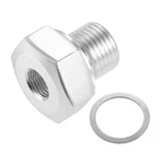 Oil Pressure Sensor Adapter For Gm Series Stainless Steel Silver Tone 1SET New. Price: $19.86.