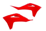 Polisport Red Radiator Shroud Set 21-23 Ec, Ecf, Ex, Exf, Mc, Mcf New. Price: $44.95.