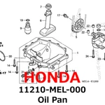 New Honda Genuine 2004-2007 CBR1000RR Oil 11210-MEL-000 Direct From Japan. Price: $289.99.