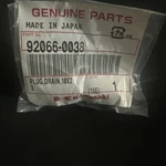 Kawasaki PLUG,DRAIN,10X22 92066-0038 Oem New A40. Price: $8.50.
