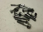 2000 Suzuki Intruder Clutch Cover Bolts Used. Price: $13.25.