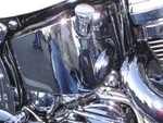Chrome Plated Oil Tank Softail Harley 1986-99 Repl Oe # 62498-89A & 62498-91 New. Price: $1289.00.