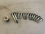 2004 Honda CB600F Oem Engine Motor Oil Drain Pan Bolts Plug 11210-MBZ-G00 024 Used. Price: $7.20.