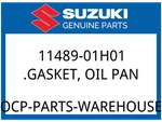 Suzuki Oem Part 11489-01H01 Gasket, Oil Pan New. Price: $15.97.