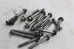 Oil Pan Bolt Assortment 15PCS 92151-1521 92151-1583 92151-1888 2005 Kaw ZX-12R Used. Price: $20.00.