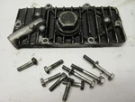 1979 Yamaha Heritage Special Oil Strainer Cover With Hardware Used. Price: $11.16.