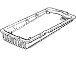 Genuine Bmw Oil Pan 11-13-1-338-620 New. Price: $202.96.