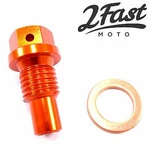 Magnetic Oil Drain Plug Bolt Orange For Ktm Models 1994-1997 58030021000 New. Price: $19.87.