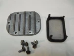 Yamaha XS360 XS400 Oil Cover 1L9-13417-00-00 + Strainer 1L9-13411-00-00 Used. Price: $57.00.