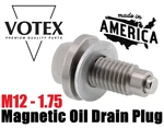 Stainless Engine Oil Drain Plug With Magnet Fits Chevrolet/gmc 6.6 Duramax/gas New. Price: $24.99.