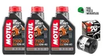 Oil Filter Kit K&n For Honda Vf 1000 1984-1986 Motul 7100 10W40 New. Price: $77.90.